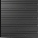 Abri de jardin en métal anthracite 5,22m² + kit d'ancrage + kit de fondation DURAMAX