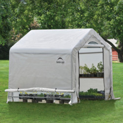 Serre de jardin démontable 3,24m² en polyéthylène et acier - Shelter Logic