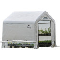 Serre de jardin démontable 3,24m² en polyéthylène et acier - Shelter Logic