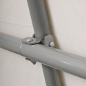 Serre de jardin démontable 9m² en polyéthylène et acier - Shelter Logic