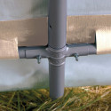 Serre de jardin démontable 9m² en polyéthylène et acier - Shelter Logic