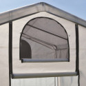 Serre de jardin démontable 9m² en polyéthylène et acier - Shelter Logic