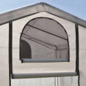 Serre de jardin démontable 18,3m² en polyéthylène et acier - Shelter Logic
