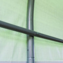 Abri de jardin 5,76m² démontable en acier et polyéthylène gris – Shelter Logic