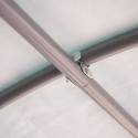 Garage 18,3m² démontable à toit arrondi en acier et polyéthylène vert – Shelter Logic