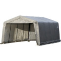 Garage 18,13m² démontable en acier et polyéthylène gris – Shelter Logic