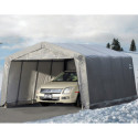 Garage 18,13m² démontable en acier et polyéthylène gris – Shelter Logic