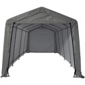 Garage 18,3m² démontable en acier et polyéthylène gris – Shelter Logic