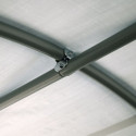 Abri pour animaux 7,8m² démontable en acier et polyéthylène vert – Shelter Logic