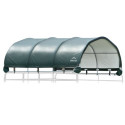 Auvent démontable 370x370x170cm en acier et polyéthylène vert – Shelter Logic