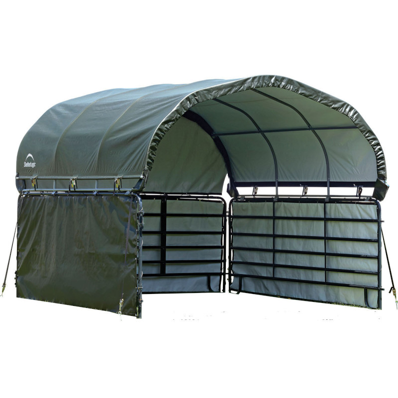 Ensemble de 4 bâches de bardage pour auvent - Shelter Logic
