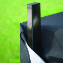Abri bûches en acier et polyester 300D capacité 1m³ noir - ShelterLogic