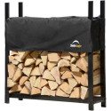 Abri bûches en acier et polyester 300D capacité 1m³ noir - ShelterLogic