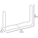 Porte-bûches 240cm capacité de charge de 550kg Shelter Logic