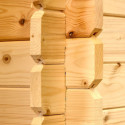 Abri de jardin en bois massif 22,87m² – Habrita