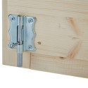 Abri à vélos en bois naturel 2,10m² Cykel + plancher – Baltic