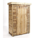 Armoire de jardin en bois massif traité autoclave 0,72m² THEO - Cerland