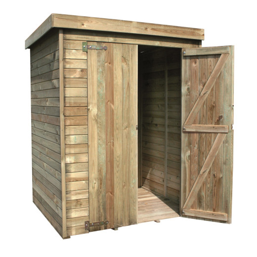 Armoire de jardin en bois massif traité autoclave 1,98m² THEOFIL – Cerland
