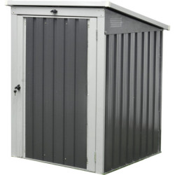 Cache-poubelle simple en acier pour conteneurs 240L – Westmann
