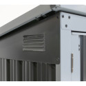 Cache-poubelle double en acier pour conteneurs 240L – Westmann