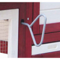 Poulailler bicolore en bois 10mm FSC 0,94m² pour 2 à 3 poules - HABRITA