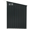 Cache-poubelle double 172x100x131cm en acier pour conteneurs 240L – Westmann