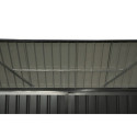 Cache-poubelle double 172x100x131cm en acier pour conteneurs 240L – Westmann