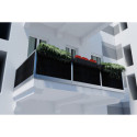 Brise-vue en résine tressée pour balcon et clôture - 11 coloris au choix - RATTAN ART