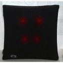 Coussin de massage Shiatsu chauffant gris sans fil - Kosû Wellness