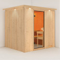 Sauna traditionnel modulable SODIN 3 à 4 places 68mm KARIBU