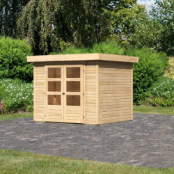 Abri de jardin en bois massif 5,25m² Askola 3 – Karibu