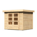 Abri de jardin en bois massif 5,25m² Askola 3 – Karibu