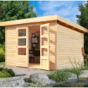 Abri de jardin en bois massif 7,43m² Askola 5 – Karibu