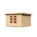 Abri de jardin en bois massif 9,24m² Askola 6 – Karibu