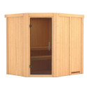Sauna traditionnel d'angle SIIRIN 4 à 5 places 68mm KARIBU