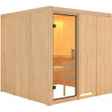 Sauna traditionnel modulable RODIN 5 à 6 places 68mm KARIBU