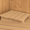 Sauna traditionnel d'angle JARIN 5 à 6 places 68mm KARIBU