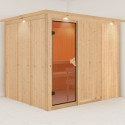 Sauna traditionnel modulable GOBIN 3 à 4 places 68mm KARIBU