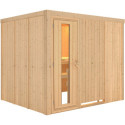 Sauna traditionnel modulable GOBIN 3 à 4 places 68mm KARIBU