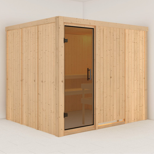 Sauna traditionnel modulable GOBIN 3 à 4 places 68mm KARIBU