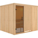 Sauna traditionnel modulable GOBIN 3 à 4 places 68mm KARIBU