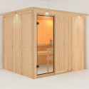 Sauna traditionnel modulable GOBIN 3 à 4 places 68mm KARIBU