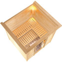 Sauna traditionnel MOJAVE 5 à 6 places 38mm KARIBU