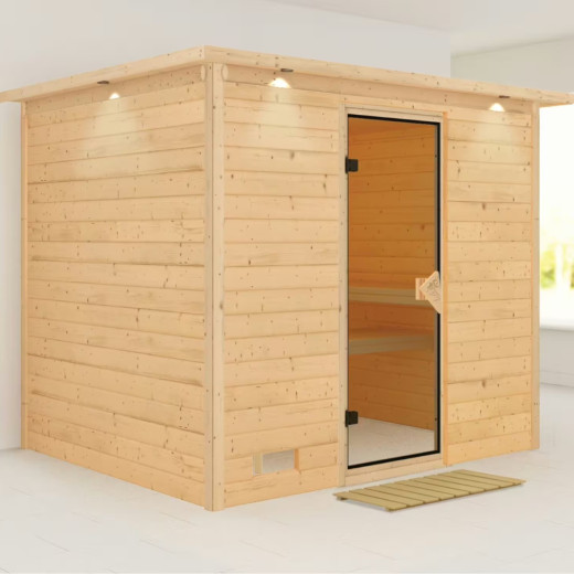 Sauna traditionnel Sonara 6 à 8 places 38mm KARIBU