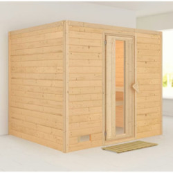 Sauna traditionnel Sonara 6 à 8 places 38mm KARIBU