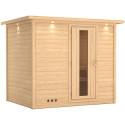 Sauna traditionnel Sonara 6 à 8 places 38mm KARIBU
