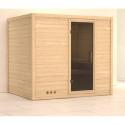 Sauna traditionnel Sonara 6 à 8 places 38mm KARIBU