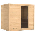 Sauna traditionnel Sonara 6 à 8 places 38mm KARIBU