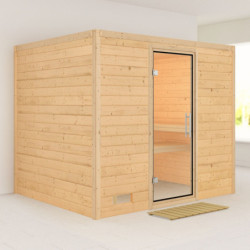 Sauna traditionnel Sonara 6 à 8 places 38mm KARIBU