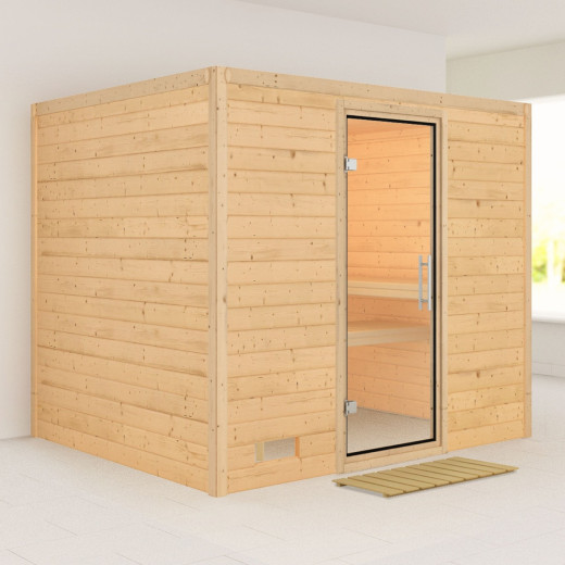 Sauna traditionnel Sonara 6 à 8 places 38mm KARIBU